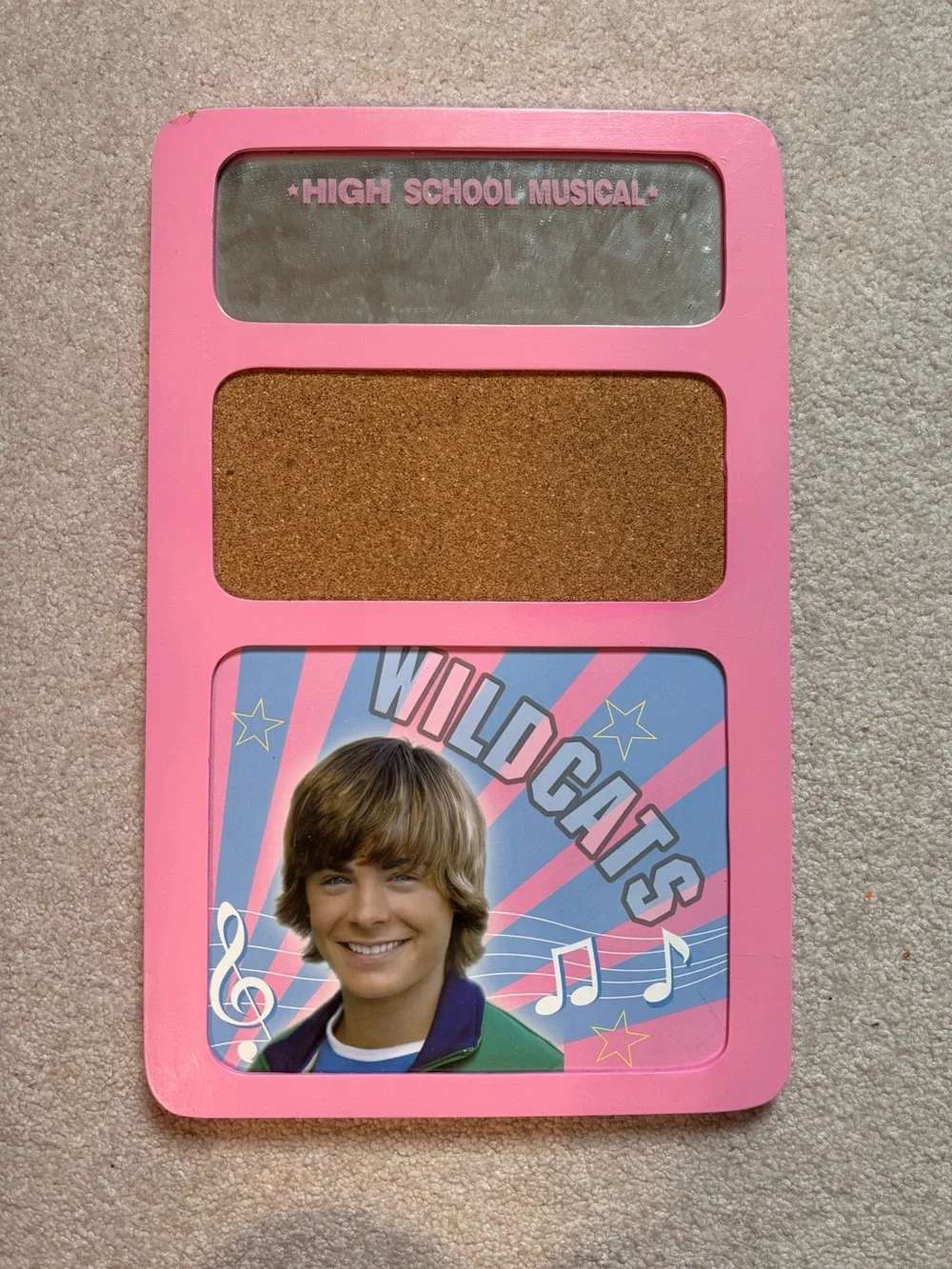 High School Musical Mirror And Pinboard